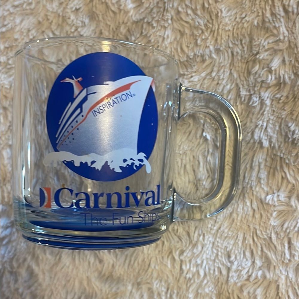 Carnival inspiration, glass mug